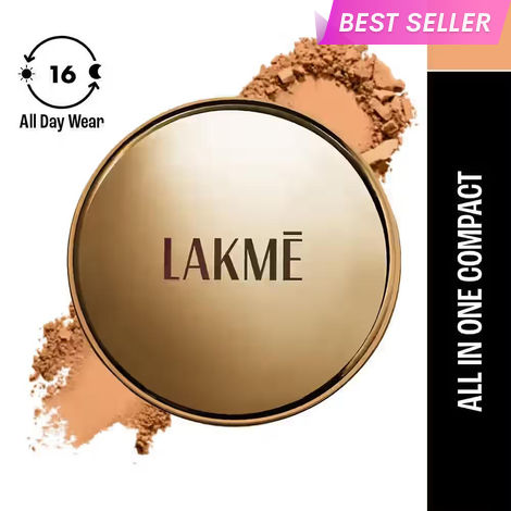 Buy Lakme 9 To 5 Primer + Matte Powder Foundation Compact - Natural Light (9 gm)-Purplle
