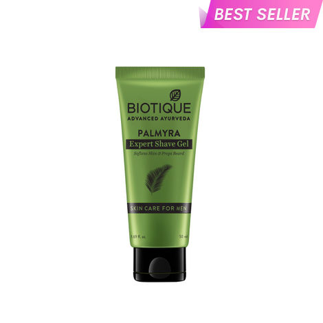 Buy Biotique Bio Palmyra Expert Shave Gel (50 ml)-Purplle