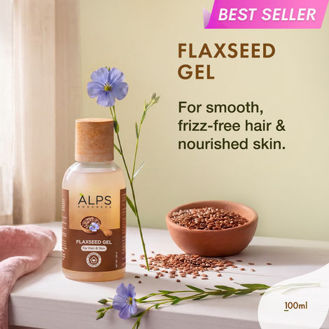 Buy Alps Goodness Flaxseed Gel with Rosemary&nbsp;Hair Mask 300 ml | For Hair growth & Frizz| Made with Rosemary Oil | Curly Hair Gel | Conditioner & Hair Mask&nbsp;-Purplle