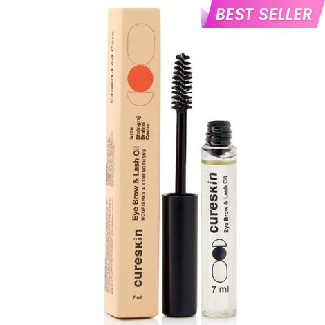 Buy Cureskin Eye Brow & Lash Oil | Nourishes and Strengthens (7 ml) | Eyelash Growth Serum | Lash Serum for Eyelash Growth-Purplle