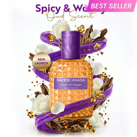 Buy FACES CANADA STAY Oud Till Dawn Eau de Parfum Mini for Women, 20 ml | Long-Lasting Perfume with Oud, Rose & Amber | Bold Woody Scent| Gifts for Women | Premium Fragrance-Purplle
