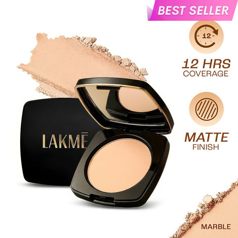 Buy Lakme Forever Matte Compact,A Natural Marble, 9 gm-Purplle