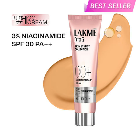 Buy Lakme 9 to 5 CC Cream Honey with 3% Niacinamide Complex SPF 30 PA++| (30 gm)-Purplle