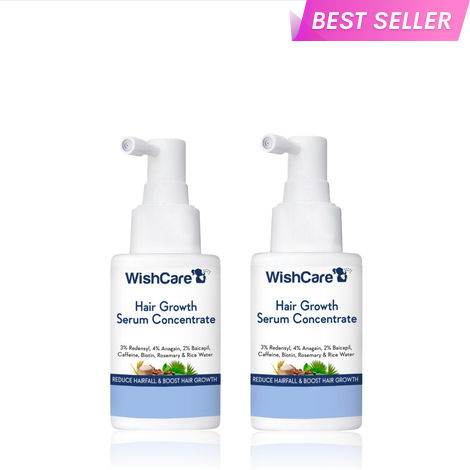 Buy WishCare Hair Kit- Growth Serum Concentrate (Pack of 2)-Purplle