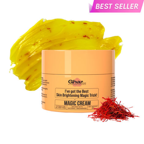 Buy Ghar Soaps Magic Moisturizing Cream for De-Tan, Moisturizing, Skin Brightening & hydrating for All Skin Type - (50 gm)-Purplle