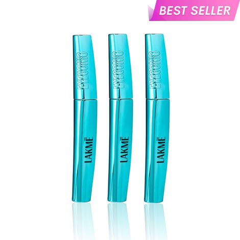 Buy Lakme 9 to 5 Eyeconic Curling Mascara Smudgeproof Waterproof lasts upto 24 Hrs - Black (9 ml) (Pack of 3)-Purplle