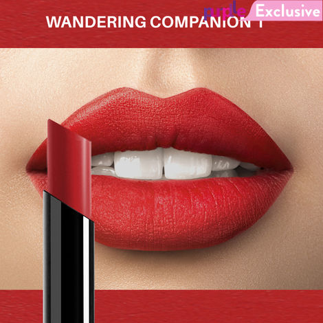 Buy Purplle Ultra HD Velvet Matte Lipstick, Red - Wandering Companion 1 | Highly Pigmented | Long Lasting | Easy Application | Water Resistant | Transferproof | Smudgeproof (2.5 g)-Purplle