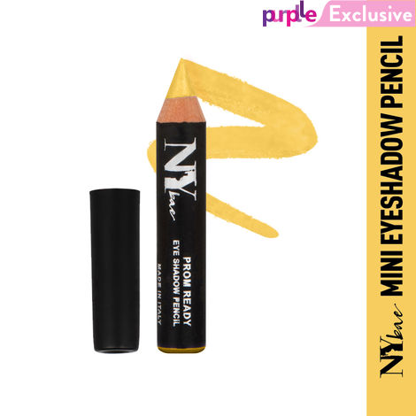 Buy NY Bae Prom Ready - Sweetheart Neck 7 (1.5 g) | Mini Eyeshadow Pencil | Yellow | Glitter Finish | Enriched With Coconut Oil | Highly Pigmented | Lightweight | Lasts Upto 8 Hours | Easily Blendable | Cruelty Free-Purplle