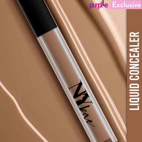 Buy NY Bae Conceal & Conquer Liquid Concealer - Hot Chocolate 08 (4 ml) | Dark Skin | Hides Imperfections | Full Coverage | Long Wear | Water Resistant-Purplle