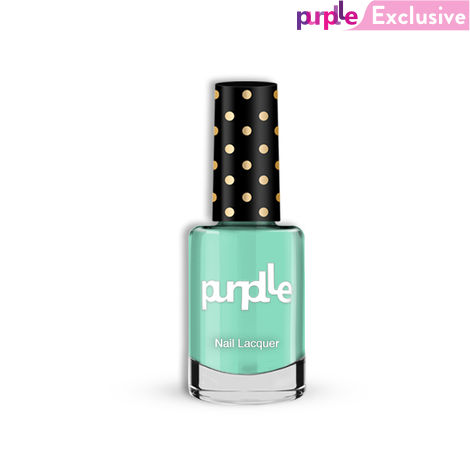 Buy Purplle Nail Lacquer, Green, Creme - High On Travelling 14 (9 ml)-Purplle