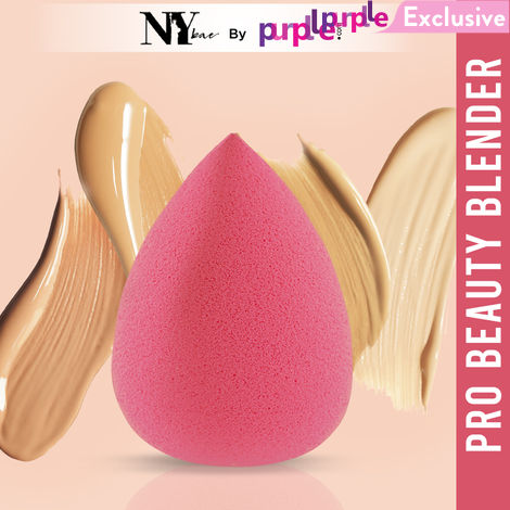 Buy NY Bae Pro Beauty Blender | Makeup Sponge | Flawless Finish | Maximum Coverage - Pink-Purplle