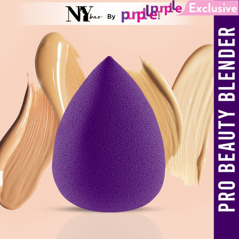 Buy NY Bae Pro Beauty Blender | Makeup Sponge | Flawless Finish | Maximum Coverage - Violet-Purplle