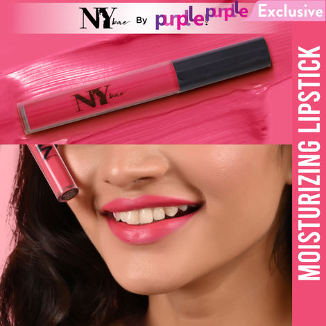 Buy NY Bae Moisturizing Liquid Lipstick - It's Velvety Under The Ground 3 (2.7 ml) | Nude Pink | With Vitamin E | Rich Colour | Lasts 12+ Hours | Vegan-Purplle