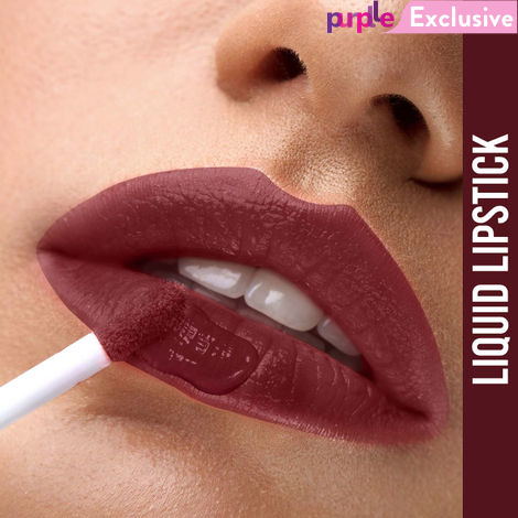 Buy NY Bae Moisturizing Liquid Lipstick | Brown | Matte | Hydrating With Vitamin E - Lit As Times Square Ball 6 (2.7 ml)-Purplle