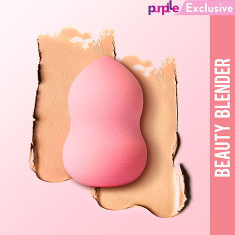 Buy NY Bae Pro Beauty Blender | Pear Shape Blender | Pink | Flawless Makeup Application | Maximum Coverage - Supreme 01-Purplle