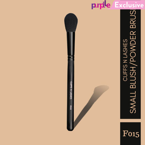 Buy Cuffs N Lashes Makeup Brushes, F015 Small Blush/Powder Brush-Purplle