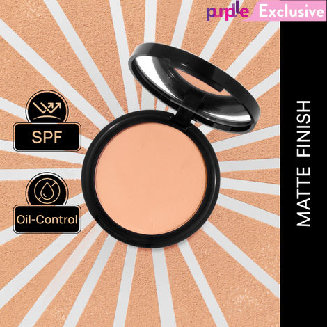 Buy Purplle Compact Powder with SPF For Wheatish Skin Be Your Own BFF|Long Lasting| Oil Contro| SPF Protection| Lightweight - Caffeine Self Care 4 (9 g)-Purplle