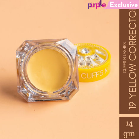 Buy Cuffs N Lashes Cover Pots, Concealer, Yellow Corrector-Purplle