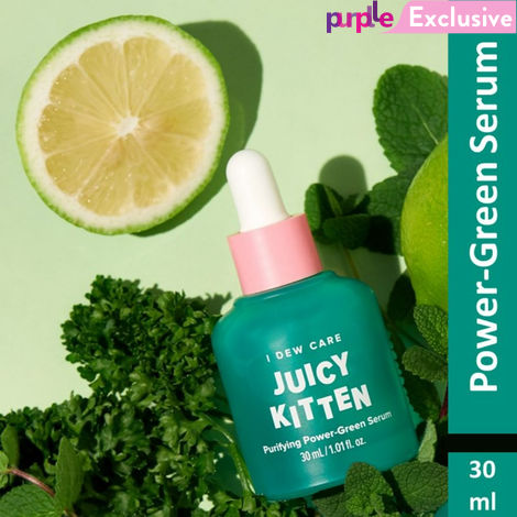 Buy I DEW CARE JUICY KITTEN, Purifying Power Green Serum | Korean Skin Care-Purplle