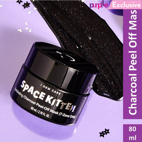 Buy I DEW CARE SPACE KITTEN, Exfoliating Charcoal Peel-Off Mask (T-Zone Only) | Korean Skin Care-Purplle