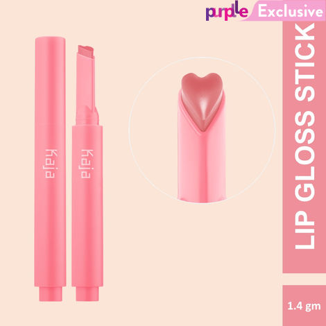Buy KAJA Heart Melter | Lip Gloss Stick | 02 Sweet Talk - Playful Bubblegum pink | Cruelty-free, Vegan, Paraben-free, Sulfate-free, Phthalates-free, K-Beauty-Purplle