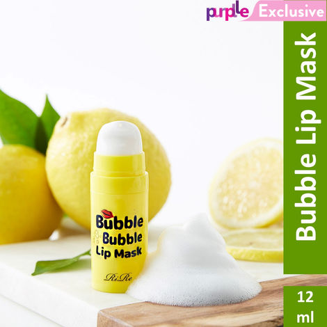 Buy RiRe Bubble Bubble Lip Mask, 12ml-Purplle