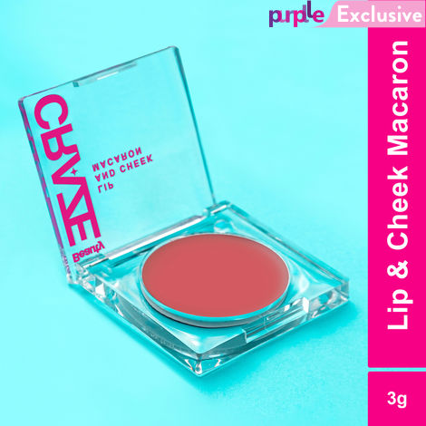 Buy Swiss Beauty Craze Lip and Cheek Macaron| With goodness of Vitamin E and Olive oil | Multipurpose cream for Lips, cheeks and eyelids |Shade- 3, Apple Pie |-Purplle