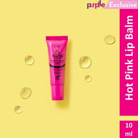 Buy Dr.PAWPAW Hot Pink Lip Balm (10 ml)| No Fragrance Balm, For Lips, Skin, Hair, Cuticles, Nails, and Beauty Finishing-Purplle