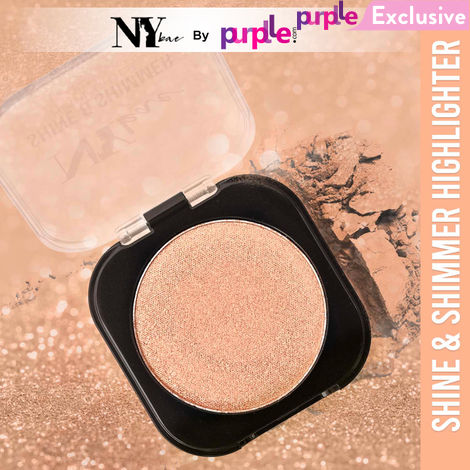 Buy NY Bae Shine & Shimmer Highlighter - Bronze Beauty 4 (5 g) | Bronze | Rich Colour | Super Blendable | Multipurpose | Travel Friendly-Purplle