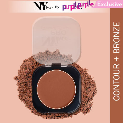 Buy NY Bae Pro Contour & Bronze - Nude Brown 02 (4 g) | 2 In 1 Powder | With Almond Oil & Vitamin E | Rich Colour | Super Blendable | Travel Friendly-Purplle
