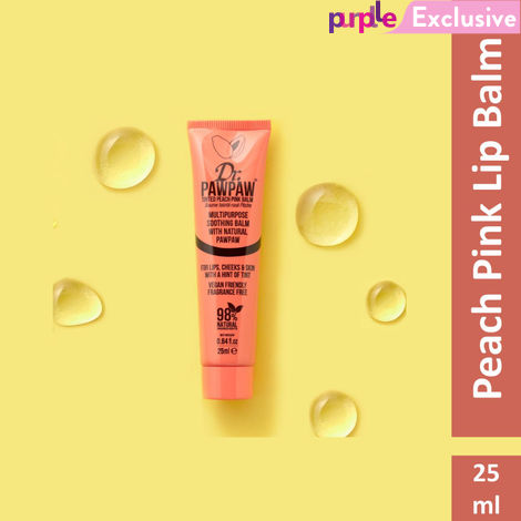 Buy Dr.PAWPAW Peach Pink Balm (25 ml)| No Fragrance Balm, For Lips, Skin, Hair, Cuticles, Nails, and Beauty Finishing-Purplle