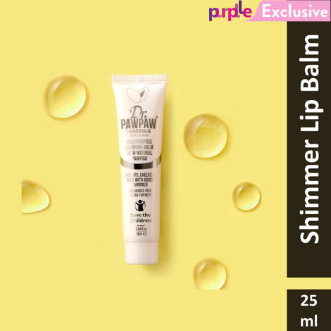 Buy Dr.PAWPAW Shimmer Balm (25 ml)| No Fragrance Balm, For Lips, Skin, Hair, Cuticles, Nails, and Beauty Finishing-Purplle