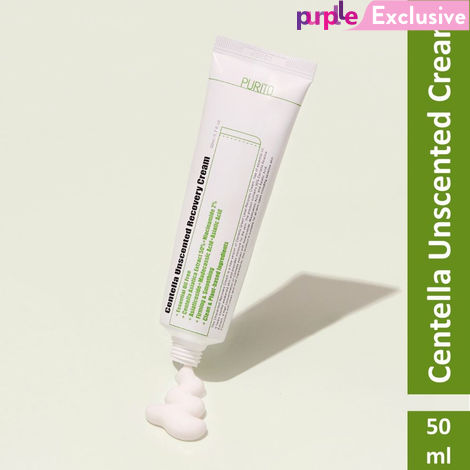 Buy PURITO Centella Unscented Recovery Cream (50ml) | Korean Skin Care-Purplle