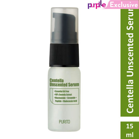 Buy PURITO Centella Unscented Serum (mini) (15ml) | Korean Skin Care-Purplle