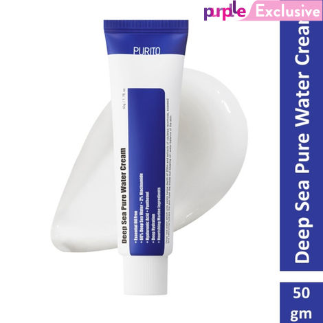 Buy PURITO Deep Sea Pure Water Cream (50g) | Korean Skin Care-Purplle