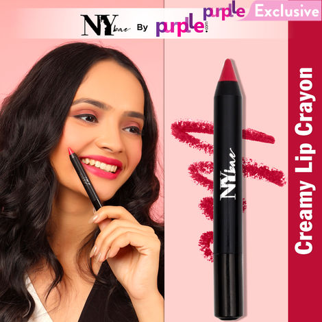 NY Bae Mets Matte Lip Crayon | Creamy Matte Finish | Lasts Up to 5+ Hours | Moisurizing | Satin Texture | Multipurpose Lipstick | Lip & Cheek Crayon | Pink Lipstick | No Umpire Needed Tonight 20 (2.8 g)