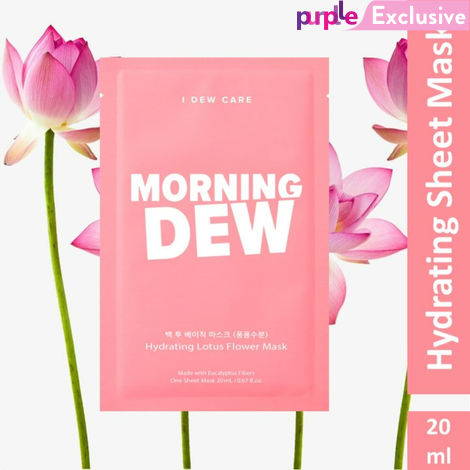 Buy I DEW CARE MORNING DEW, Hydrating Sheet Mask | Korean Skin Care-Purplle