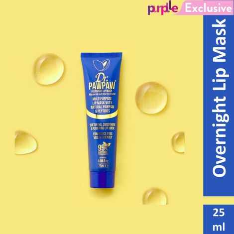 Buy Dr.PAWPAW Overnight Lip Mask (25 ml)| No Fragrance Balm, For Lips, Skin, Hair, Cuticles, Nails, and Beauty Finishing-Purplle