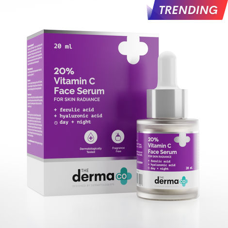 Buy The Derma co. 20% Vitamin C Face Serum for Skin Radiance-Purplle