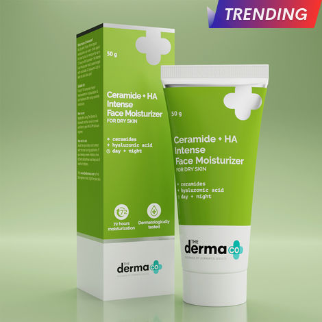 Buy The Derma co. Ceramide + HA Intense Daily Face Moisturizer for Dry Skin-Purplle