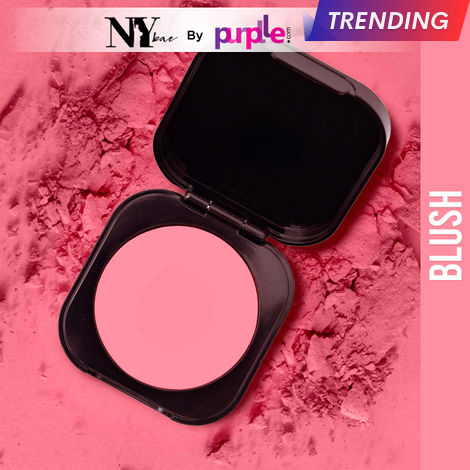 Buy NY Bae Sunset Skyline Blush - Cloudy Pink 02 (5 g) | Pink | Matte Finish | Rich Colour | Super Blendable | Multipurpose | Travel Friendly-Purplle