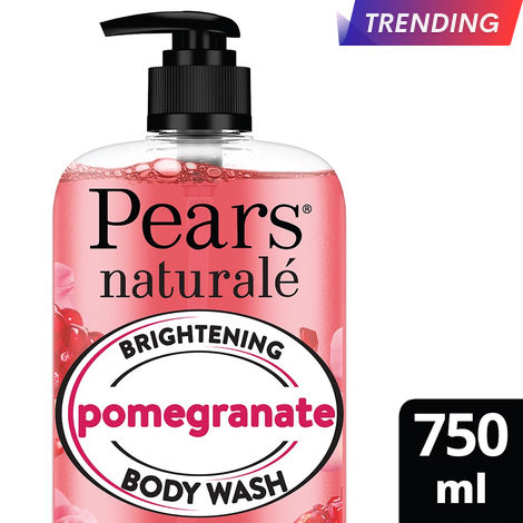 Buy Pears Naturale Pomegranate Body Wash | Brightening skin | 750ml-Purplle