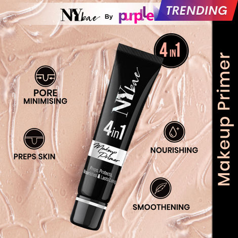 Buy NY Bae Face Primer | Everyday Primer | Vitamin E | Moisturizing | Minimizes Pores | Long Lasting Makeup | 15 g-Purplle