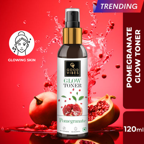 Buy Good Vibes Pomegranate Glow Toner (120 ml)-Purplle