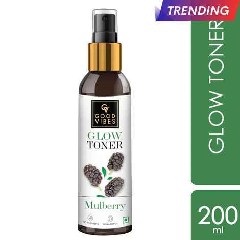 Buy Good Vibes Mulberry Glow Toner (200 ml)-Purplle