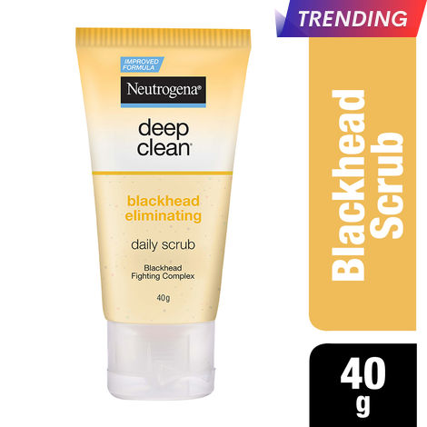 Buy Neutrogena Deep Clean Blackhead Eliminating Daily Scrub (40 g)-Purplle