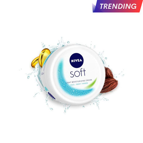 Buy Nivea Soft Moisturising Cream (300 ml)-Purplle