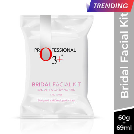 Buy O3+ Bridal Facial Kit for Radiant & Glowing Skin(69 ml + 60 gm)-Purplle