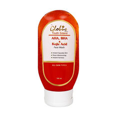 globus naturals glycolic acid face wash