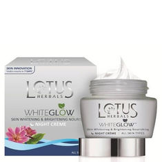 lotus pink glow night cream